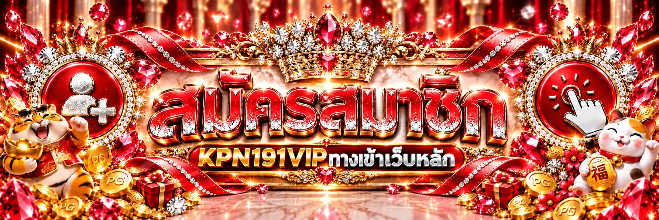 แบนเนอร์ ทางเข้าเล่น KPN191VIP